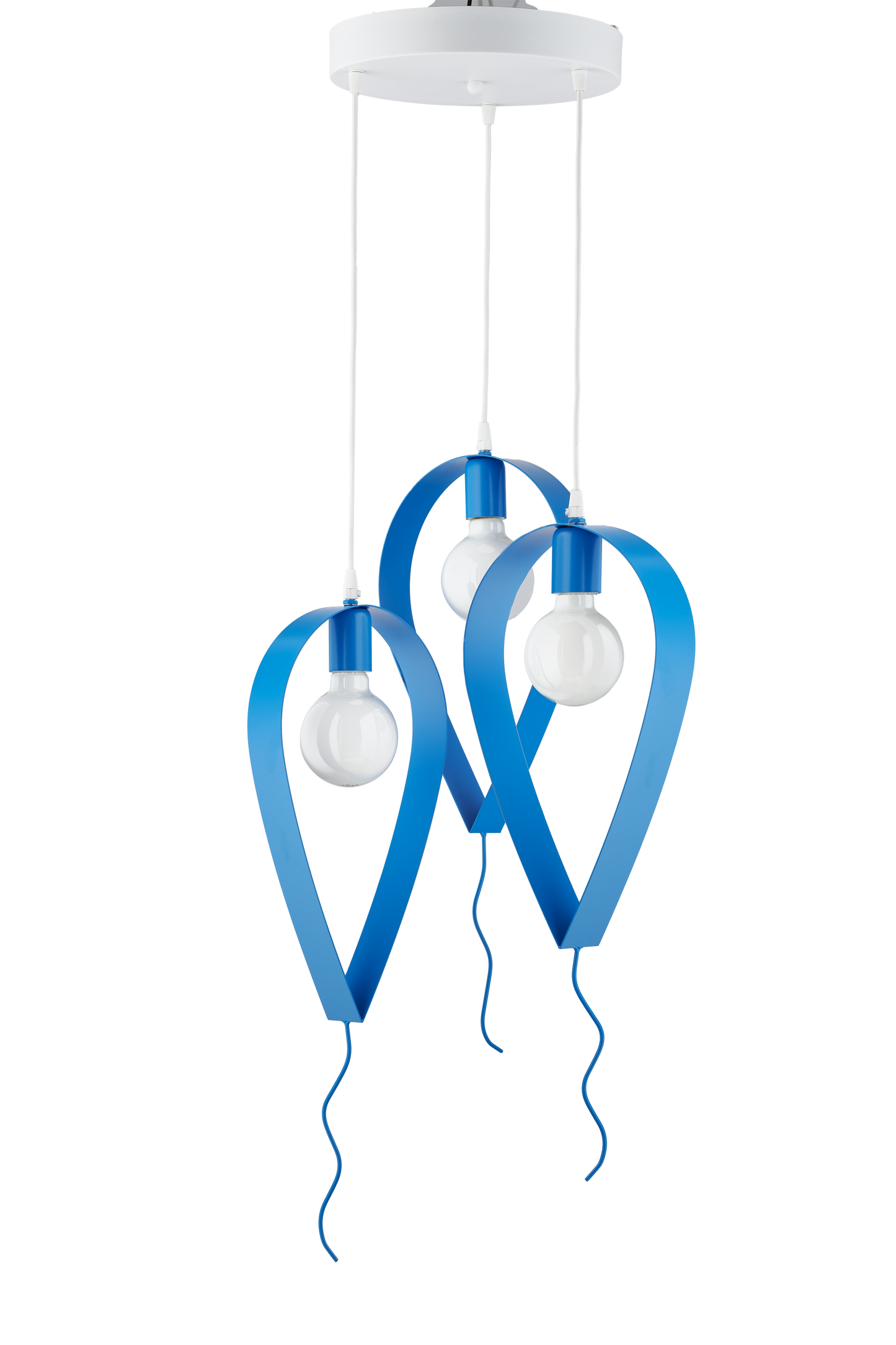 LAMPADARIO SOSPENSIONE 3 LUCI A FORMA DI PALLONCINO