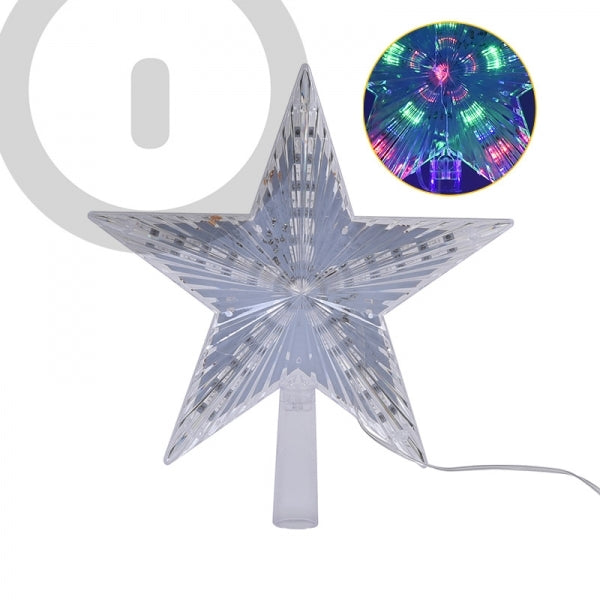 Christmas Tree Topper Star LED Colourful