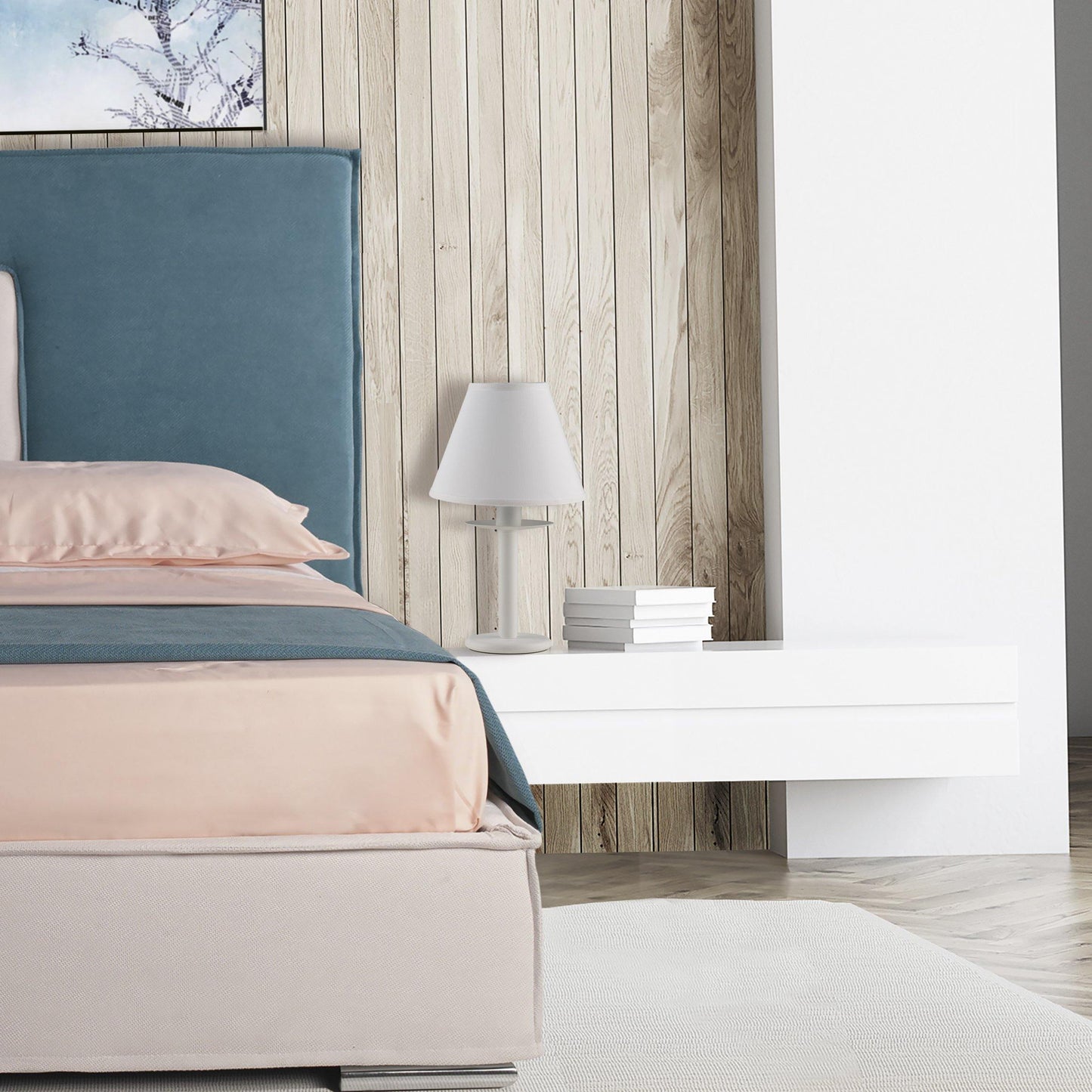 LUMETTO BIANCO PROVENZALE SHABBY CHIC - LighteMore