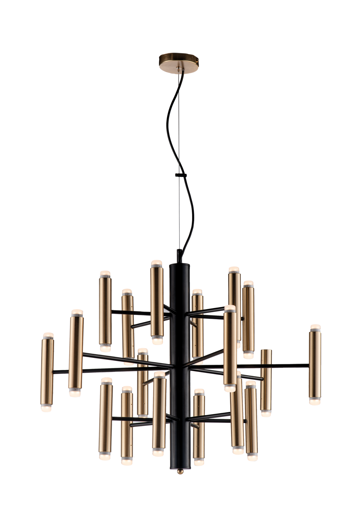36 LED METAL CHANDELIER MODERN CONTEMPORARY