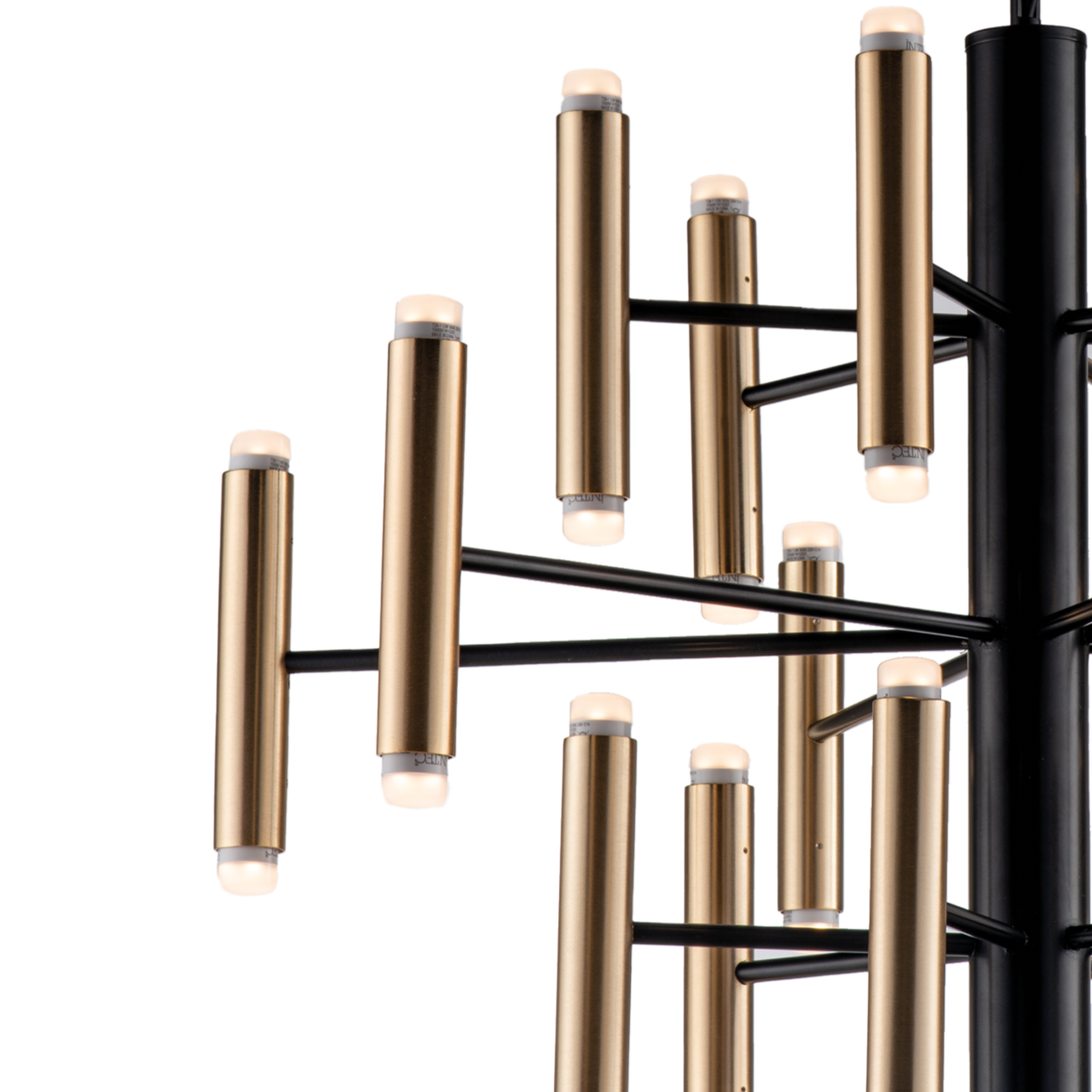 LAMPADARIO 24 LED IN METALLO MODERNO CONTEMPORANEO
