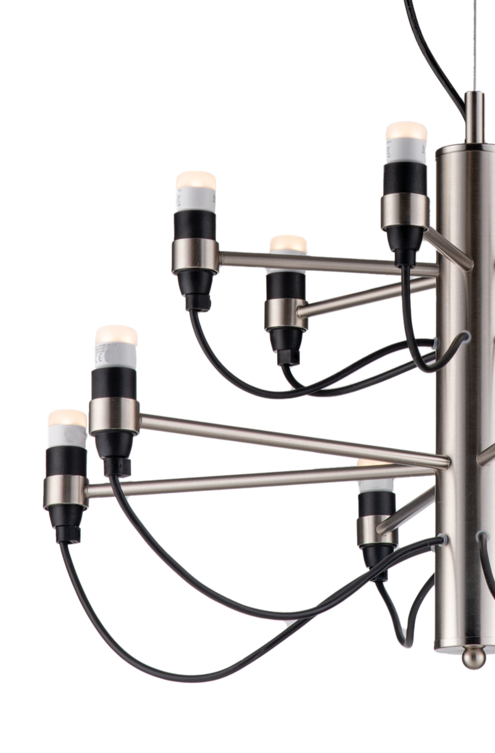 LAMPADARIO 18 LED IN METALLO MODERNO CONTEMPORANEO