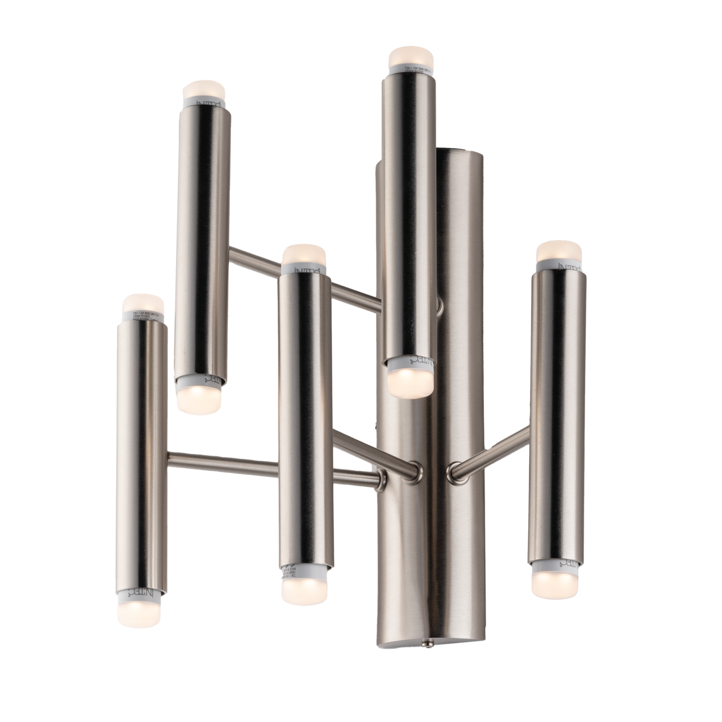 1390/ap10 APPLIQUE 10 LUCI LED IN METALLO MODERNO CONTEMPORANEO