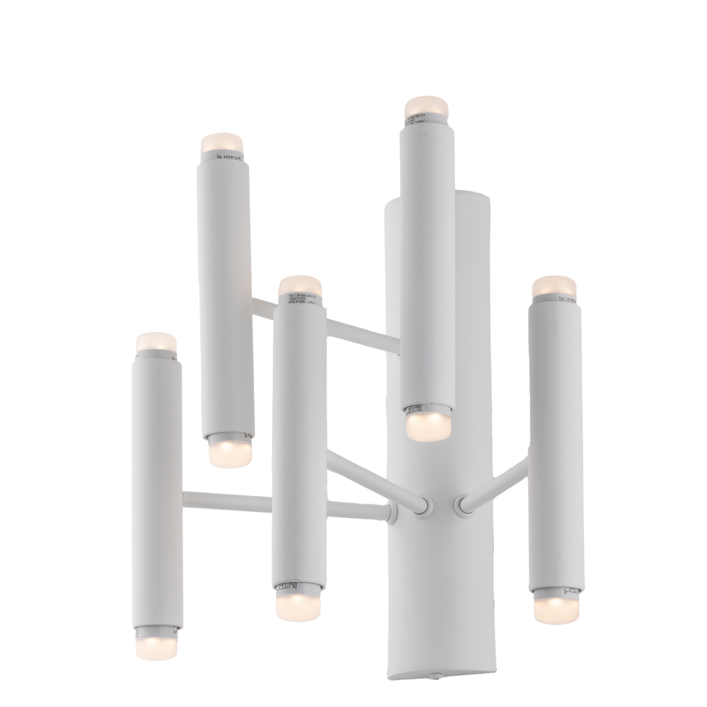 1390/ap10 APPLIQUE 10 LUCI LED IN METALLO MODERNO CONTEMPORANEO