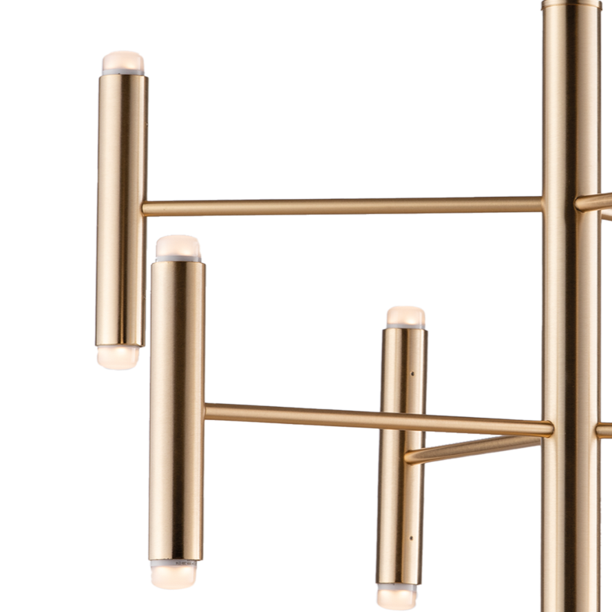 36 LED METAL CHANDELIER MODERN CONTEMPORARY