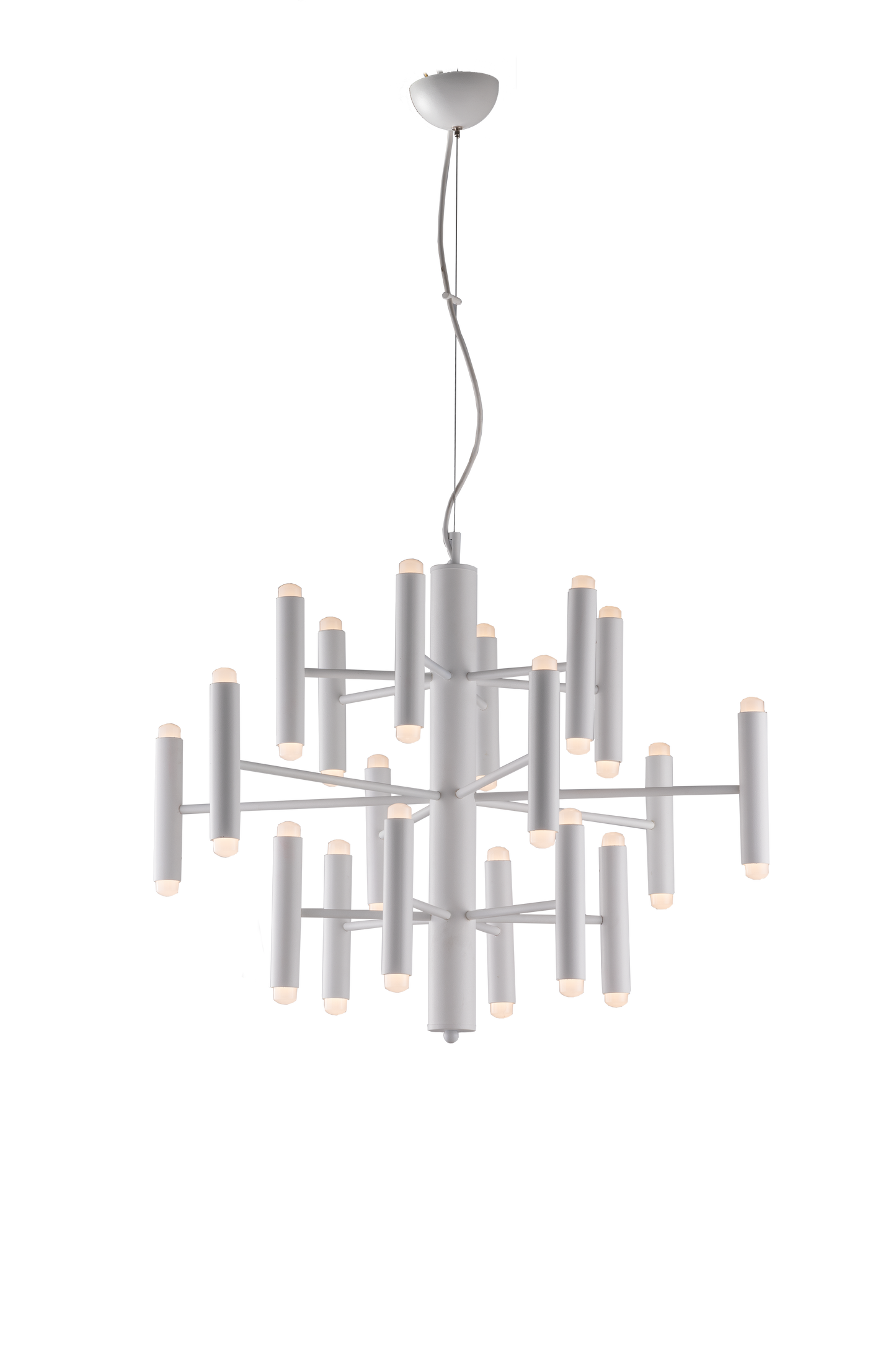 36 LED METAL CHANDELIER MODERN CONTEMPORARY