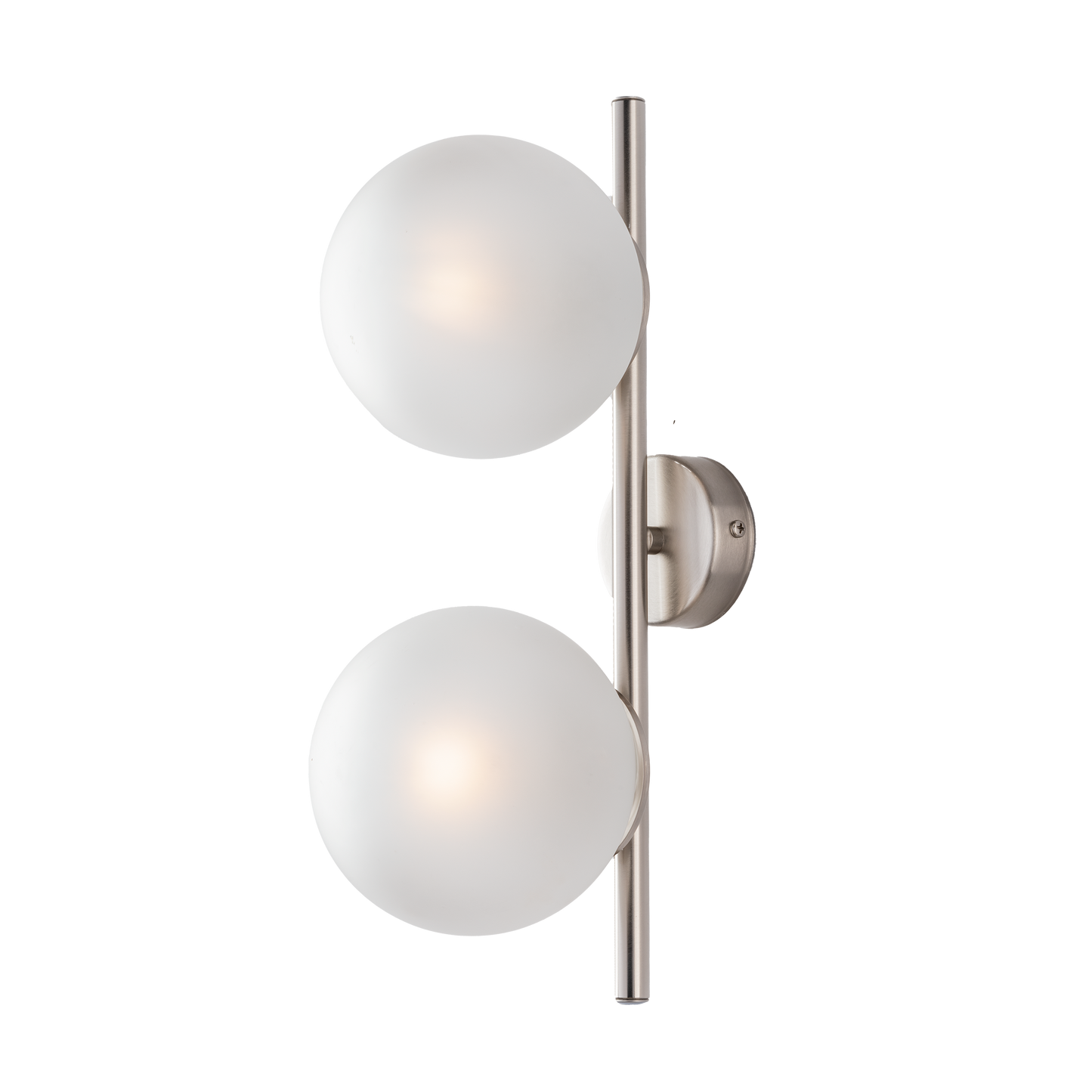 1350/ap2 APPLIQUE E/O PLAFONIERA MODERNA IN METALLO E SFERE VETRO