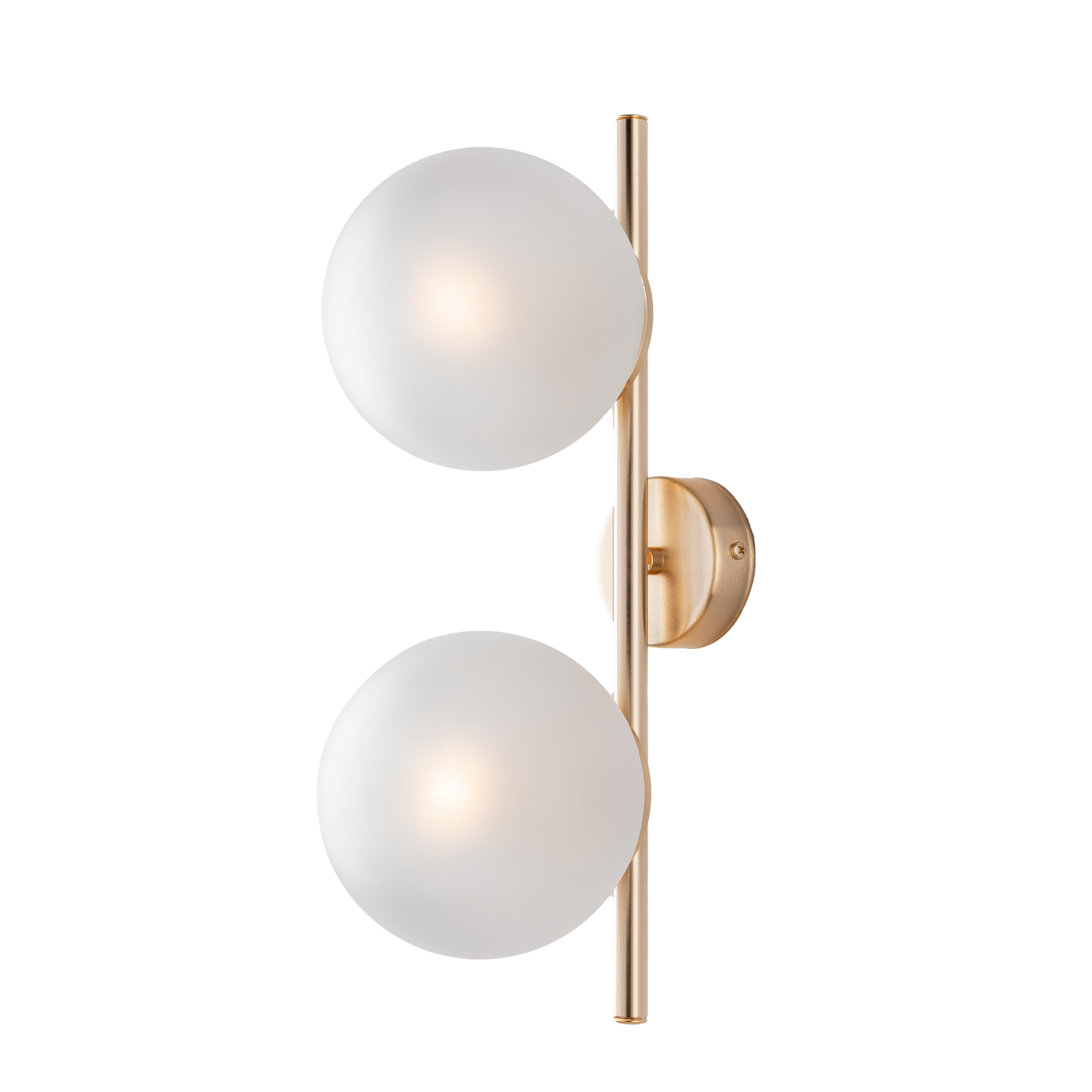 1350/ap2 APPLIQUE E/O PLAFONIERA MODERNA IN METALLO E SFERE VETRO