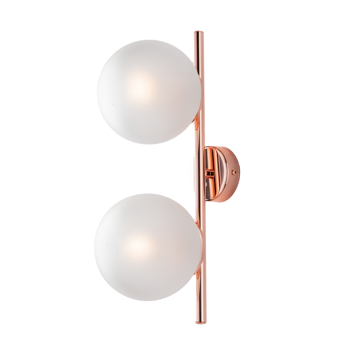 1350/ap2 APPLIQUE E/O PLAFONIERA MODERNA IN METALLO E SFERE VETRO
