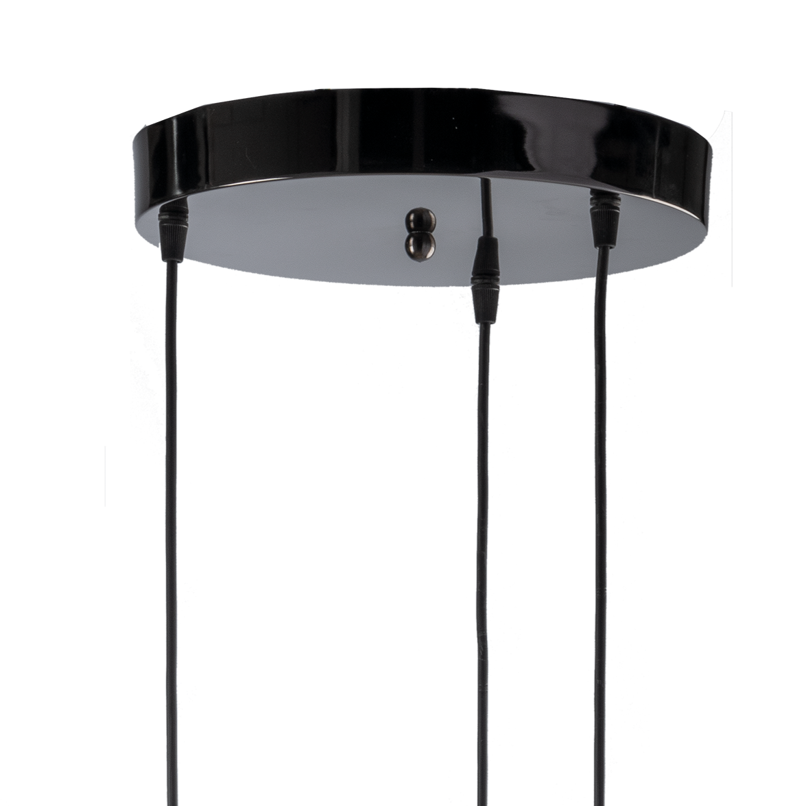MODERN SUSPENSION WITH CIRCLES AND SPHERES GLASS INDUSTRIAL CHIC