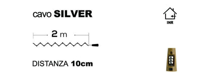 Battery operated chain with 10 microleds with wine cork 1 m white light
