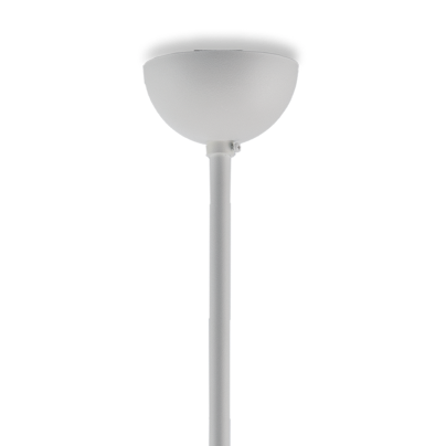 INDUSTRIAL CHIC MODERN 7 LIGHT SUSPENSION/CHANDELIER WITH GLASS SPHERES