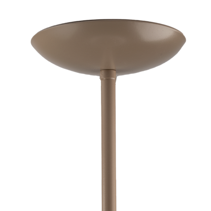 INDUSTRIAL CHIC MODERN 7 LIGHT SUSPENSION/CHANDELIER WITH GLASS SPHERES