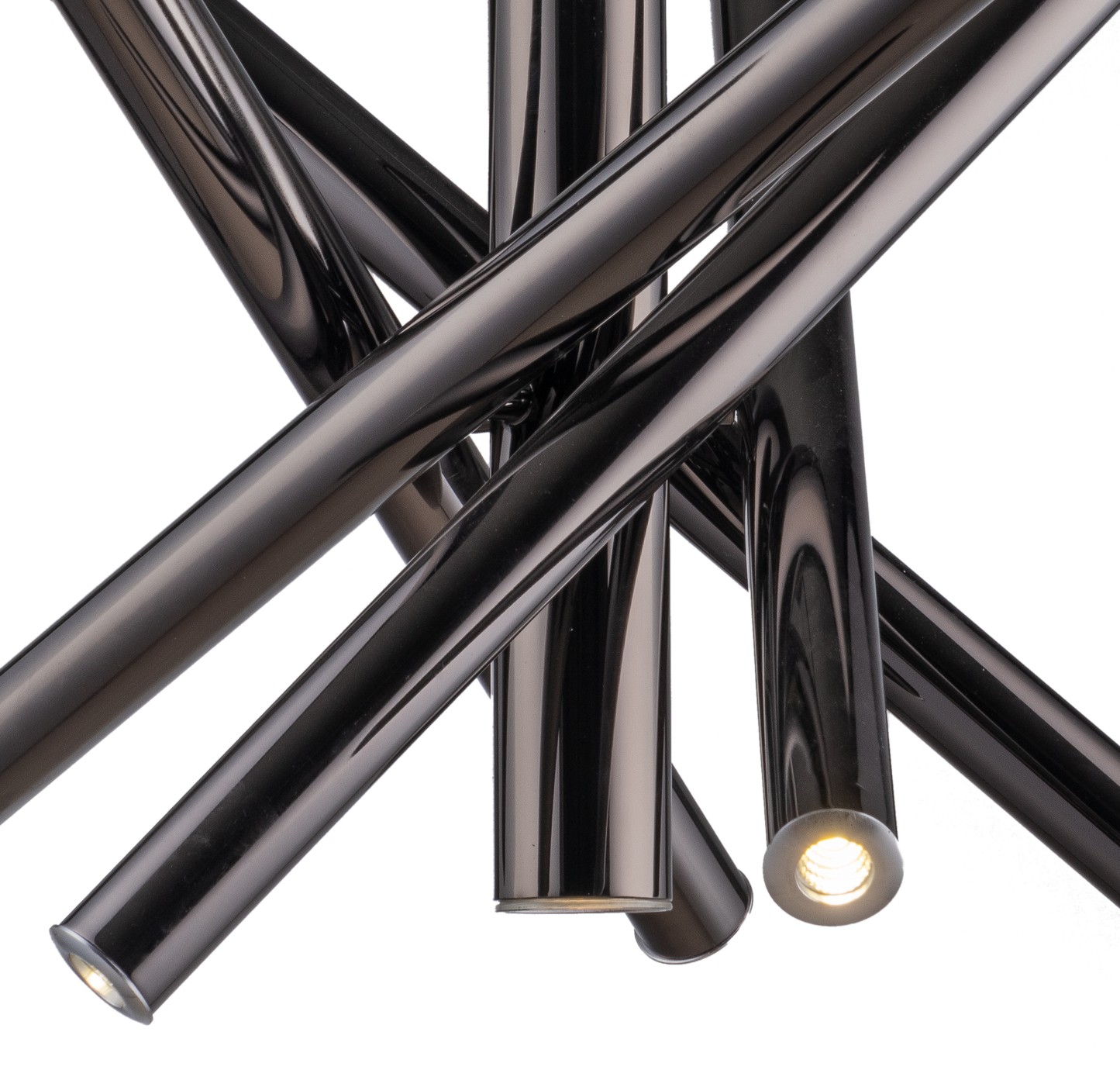 LAMPADARIO 5+1 MODERNO CON TUBI LED