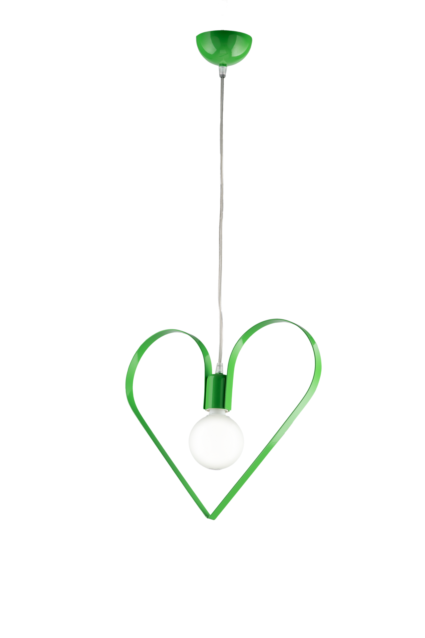 LAMPADARIO SOSPENSIONE 3 LUCI A FORMA DI CUORE