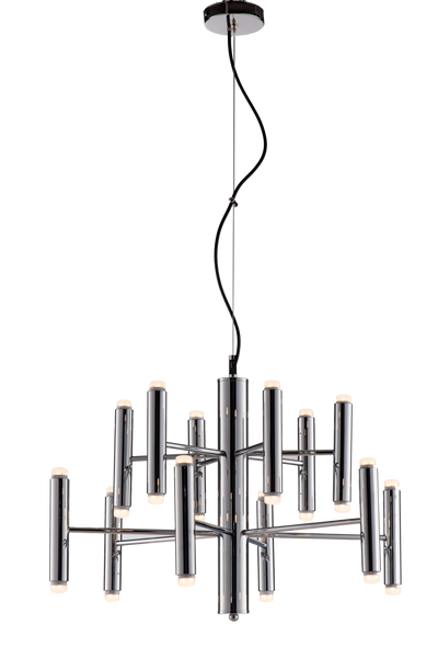 LAMPADARIO 24 LED IN METALLO MODERNO CONTEMPORANEO