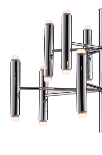 1390/ap10 APPLIQUE 10 LUCI LED IN METALLO MODERNO CONTEMPORANEO