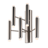 1390/ap10 APPLIQUE 10 LUCI LED IN METALLO MODERNO CONTEMPORANEO