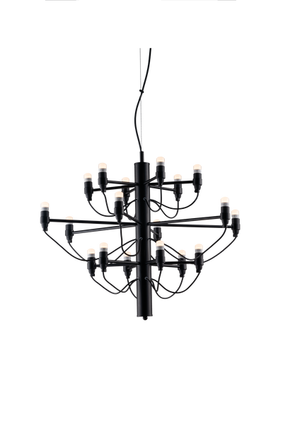 LAMPADARIO 18 LED IN METALLO MODERNO CONTEMPORANEO