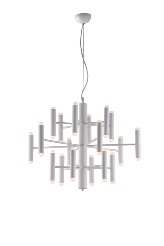 36 LED METAL CHANDELIER MODERN CONTEMPORARY