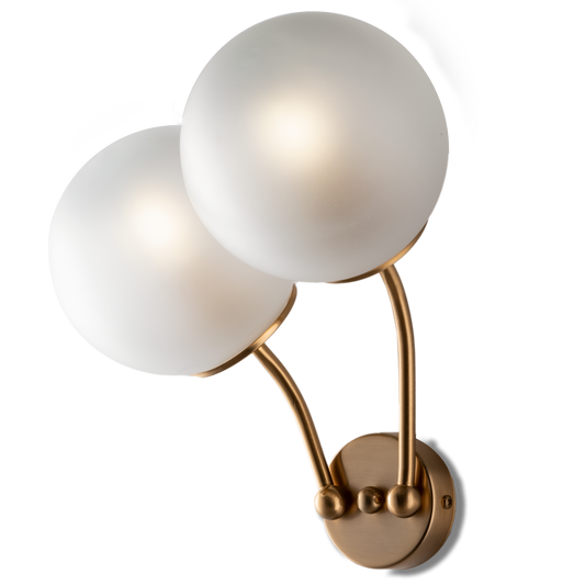 Applique in metallo doppia - LighteMore